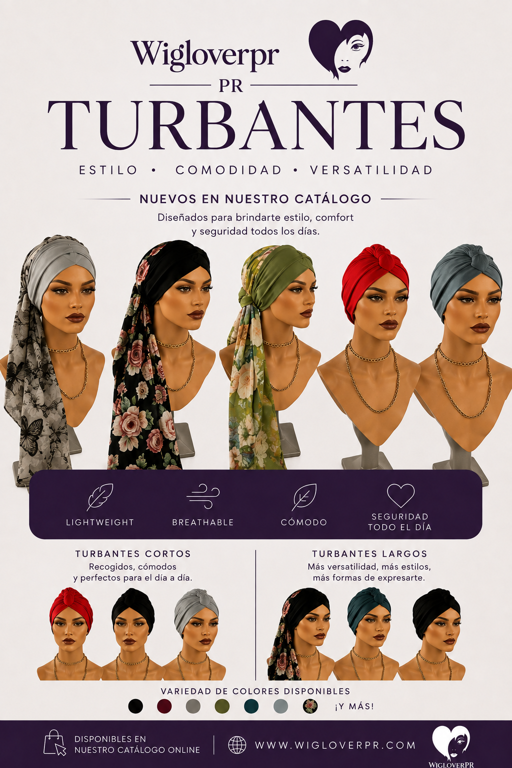 Turbantes WIG LOVER PR