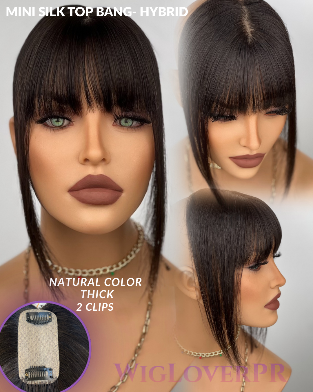 MINI SILK TOP BANG (CRECIMIENTO REALISTA 2 CLIPS)