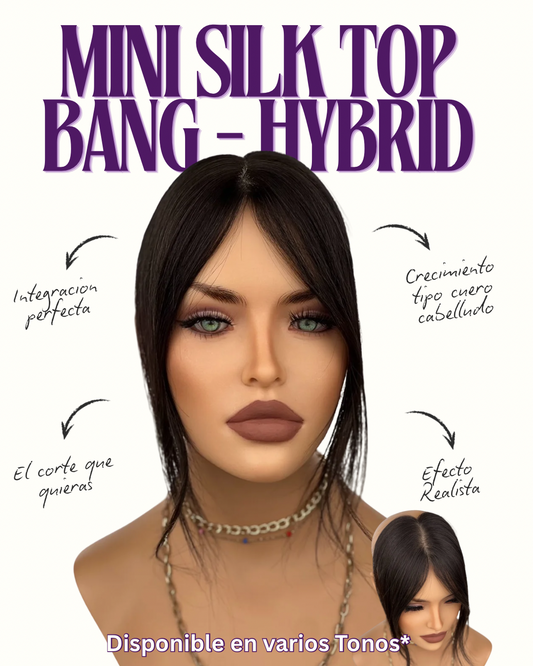 MINI SILK TOP BANG-HYBRID (CRECIMIENTO REALISTA, HAZLE EL CORTE A TU GUSTO)