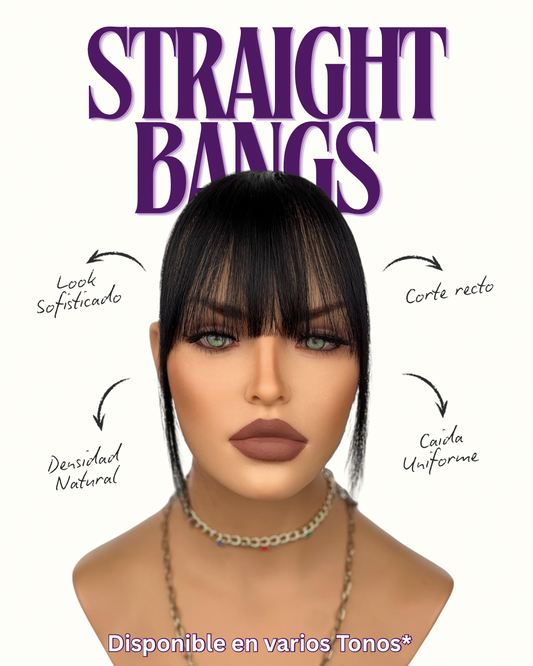 STRAIGHT BANGS / POLLINA RECTA (1 CLIP)