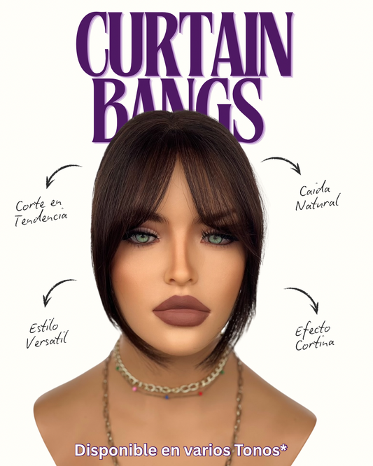 CURTAIN BANGS / POLLINA CORTINA (3 CLIPS)