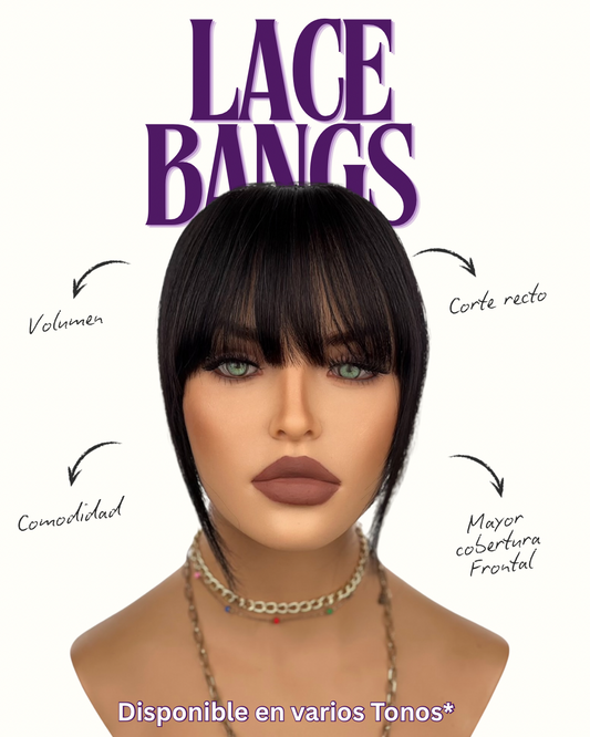 LACE BANG / POLLINA DE ENCAJE (3 CLIPS HORIZONTALES)